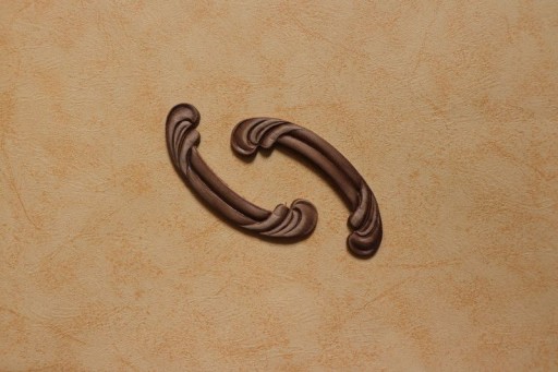 Dekor 8,5x3cm, ornament, sztukateria 2szt - D002