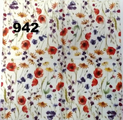 Serwetki do decoupage-1szt- MAKI-NR 942