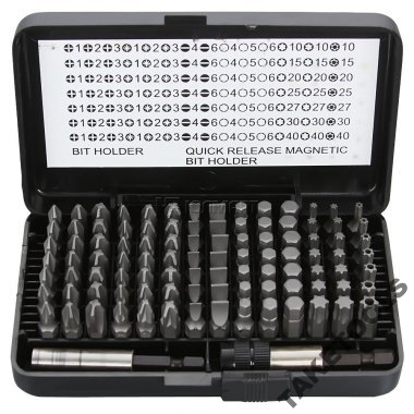 HITACHI ZESTAW BITÓW 100EL BITY TORX HEX WKRĘTAKI