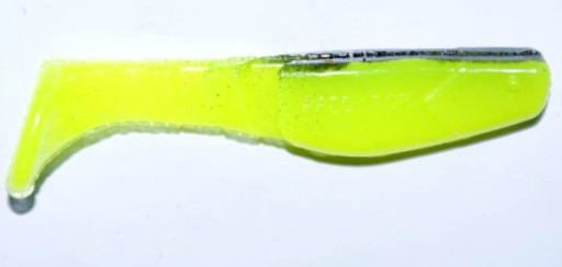 Manns PREDATOR 70mm żółty fluo z czarnym grzbietem