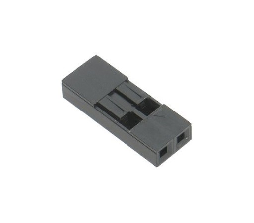 OBUDOWA ZŁĄCZA RASTER 2,54 MM 1X2 10 SZTUK