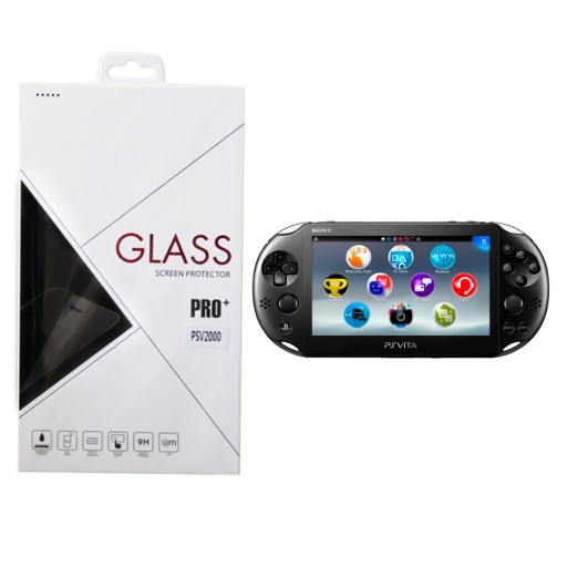 IRIS Szkło glass na ekran przód + folia na dotyk tył do PS Vita SLIM 2***