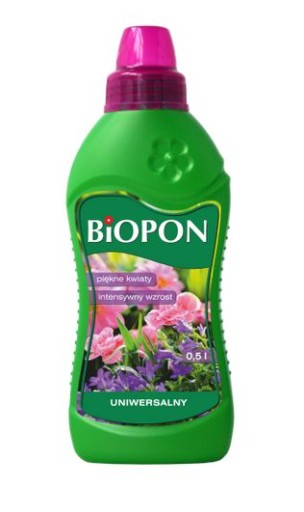 Nawóz płynny uniwersalny BIOPON 0,5L