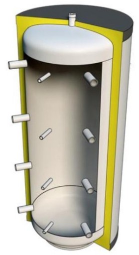 Zbiornik zasobnik bufor ALPHA PSI 1000L + izolacja