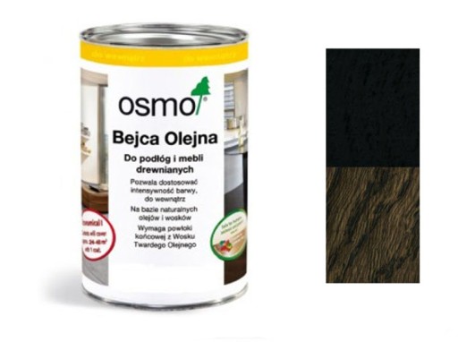 Osmo 3590 Bejca olejna CZARNA 0,125L TAX FREE