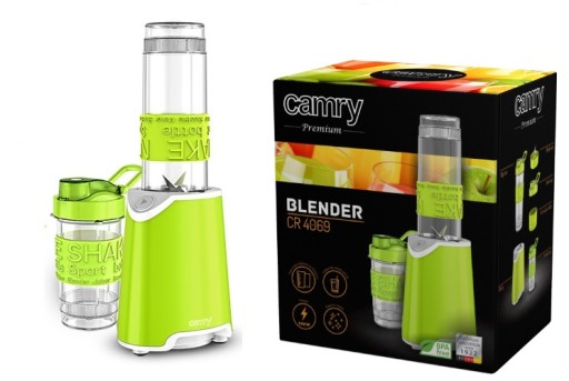 MIKSER BLENDER CAMRY CR4069 SMOOTHIE 500W 2 BIDONY