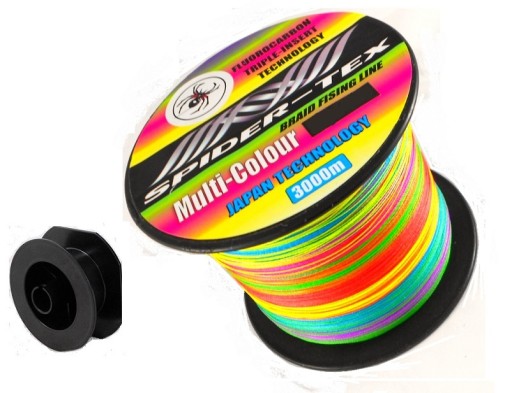 NEW_2017 ! Plecionka SPIDER TEX Kolorowa 0,18mm