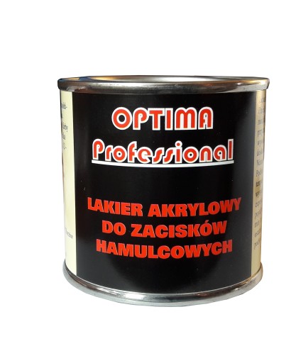 LAKIER DO ZACISKÓW HAMULCOWYCH 189 KOLORÓW OPTIMA