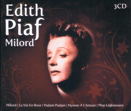 Edith Piaf 3cd - Milord, Padam, Hymne, Comme Moi