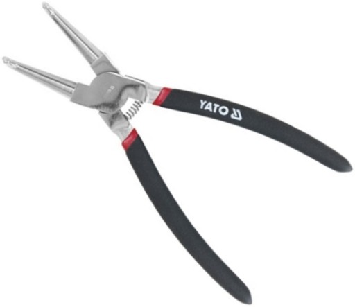 Szczypce segera wewnętrzne wygięte 150mm yt-2143