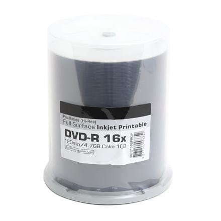 TRAXDATA DVD-R 4,7GB PRO Printable GLOSSY Cake 100