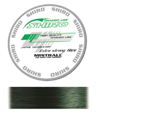 PLECIONKA MISTRALL SHIRO ZIELONA 150m 0,15mm 13,8k