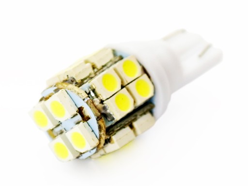 Żarówka 20 LED W5W T10 postojówki diody SMD