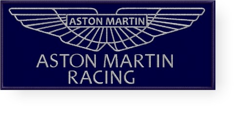 NASZYWKA termo ASTON MARTIN RACING 120mm x 50mm