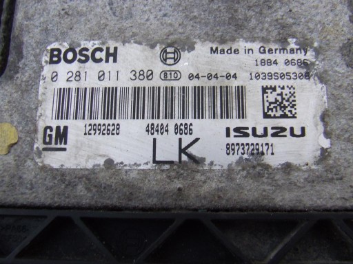 OPEL ASTRA III H Komputer 1.7 CDTI GM 12992628