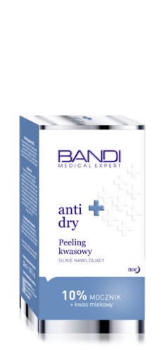 BANDI ANTI DRY Peeling Kwasowy Silnie Nawilżający 30ml