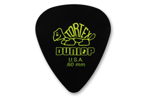 DUNLOP Tortex Pitch Black kostka gitarowa .60