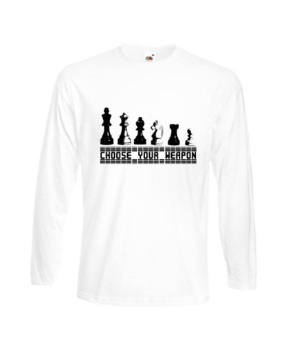 BLUZKA MĘSKA SZACHY SZACHISTA CHESS WZORY