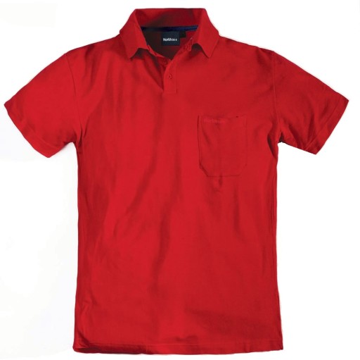 NORTH 56 KOSZULKA POLO DUŻE ROZMIARY 24H 5XL 156CM