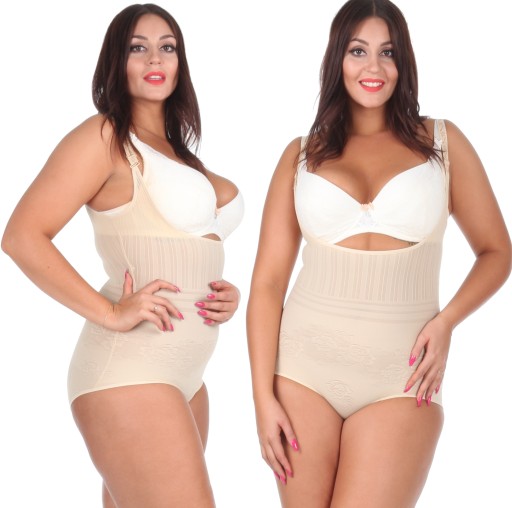 BODY mocno WYSZCZUPLAJĄCE majtki SIZE PLUS 44/46