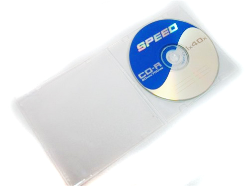 Pudełka DVD x 1 na płyty COPMACT 5mm CLEAR 25 szt