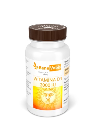 WITAMINA D3 2000IU - 60 kapsułek
