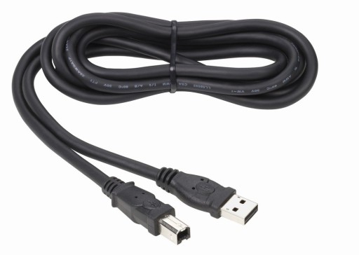 Kabel przewód USB A/B 5m. Ekranowany HQ THOMSON