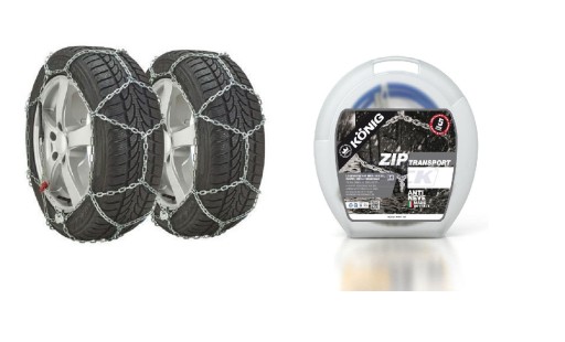 ŁAŃCUCHY ŚNIEGOWE KONIG 245/45-18 215/55-18 KN235