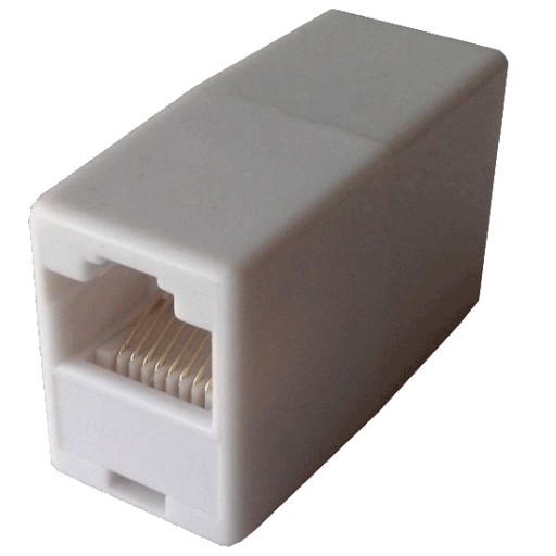 łącznik beczka rj45 8p8c gniazdo - gniazdo
