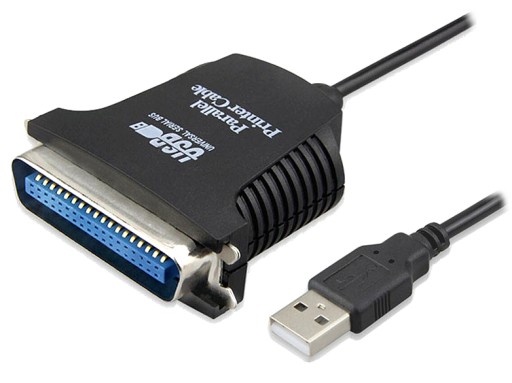 ADAPTER Centronics PRZEJSCIOWKA USB NA LPT Męski