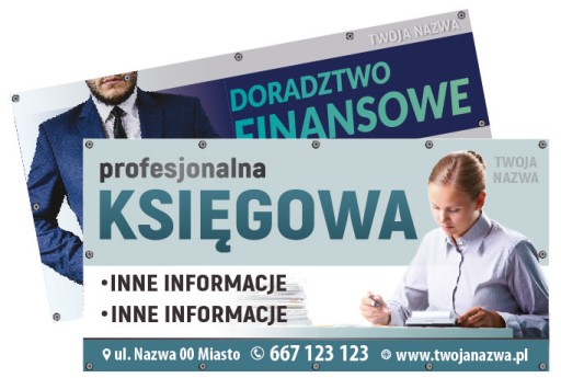 BANER REKLAMOWY - PLANDEKA REKLAMA RACHUNKOWOŚĆ