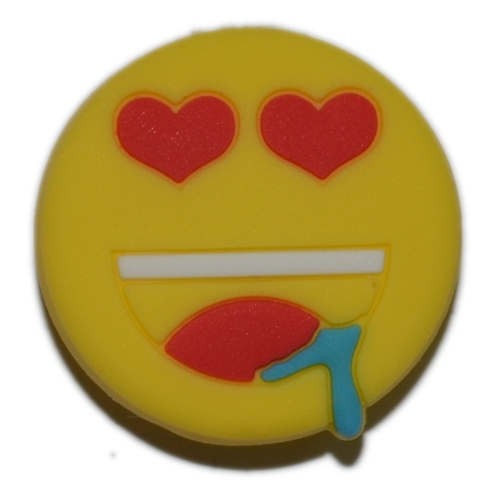 Buźka, smile - Przypinka PCV - LOVE - 1602
