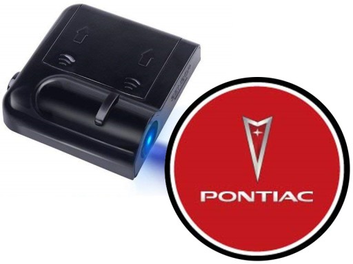 ŚWIATŁA LED POWITALNE LOGO PONTIAC BEZPRZEWODOWE