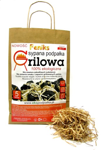 FENIKS Ekopodpałka - Sypana Podpałka Grillowa 5l.