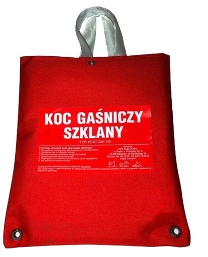 DUZY KOC GAŚNICZY SZKLANY, PPOZ 1,2m x 1,8m.