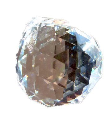 KRYSZTAŁ, KULA KRYSZTAŁOWA, ZAWIESZKA , 3 CM