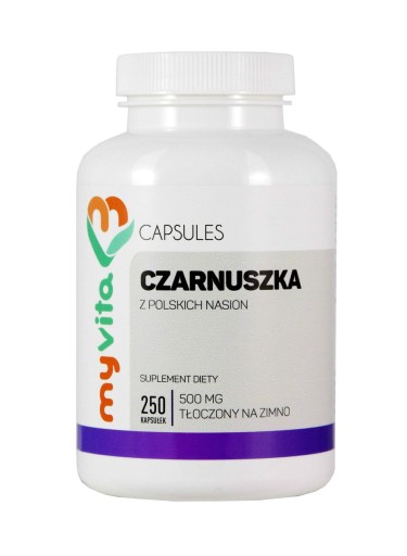 OLEJ Z CZARNUSZKI 500mg 250 kaps POLSKI MyVita