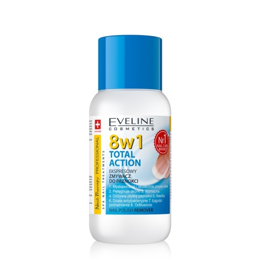 Eveline Total Action 8w1 zmywacz do paznokci