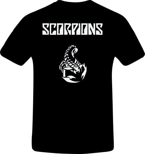 T-Shirt Koszulka Scorpions 13 WZORÓW!