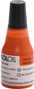 Tusz do pieczątek Colop EOS FLASH 25ml pomarańcz