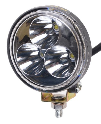 MINI REFLEKTOR LAMPA DALEKOSIĘŻNA 9W 3x LED SPOT