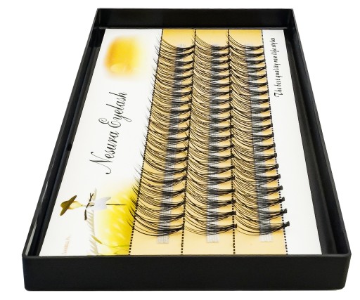 RZĘSY NESURA EYELASH KĘPKI RZĘS JEDWABNE 10mm