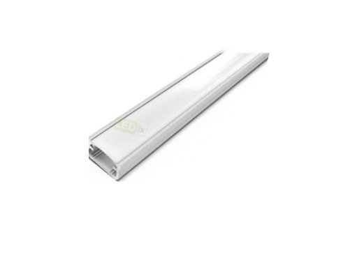 Profil aluminiowy z szybką 2m do tasma led prosty