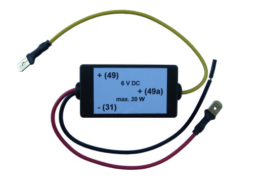 Przerywacz kierunkowskazów LED 6V MZ Simson Jawa