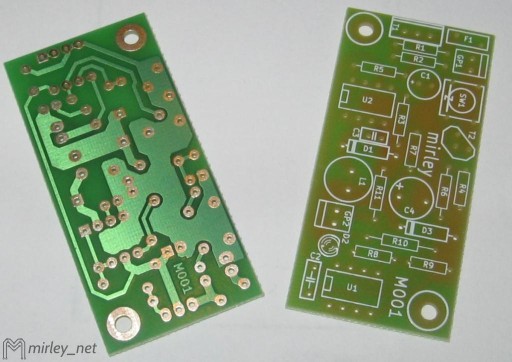 [MIRLEY][M001A] Przetwornica na MC34063 - PCB