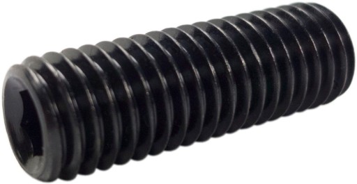 M12x25 Wkręt dociskowy bez łba czarny DIN 913 5szt