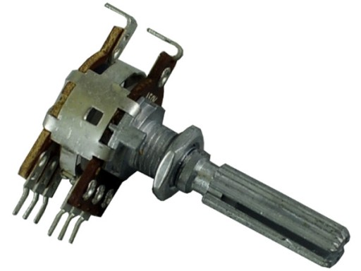 potencjometr 2x47 kB TELPOD UNITRA DIORA KASPRZAK