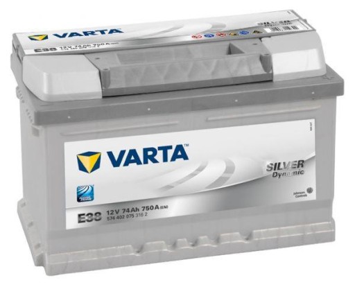 AKUMULATOR VARTA SILVER 74Ah 750A FORD MONDEO TDCI diesel