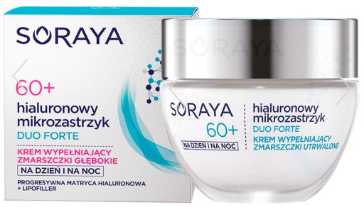 Krem do twarzy Soraya Hialuron DUO 0 SPF dzień i noc 50 ml