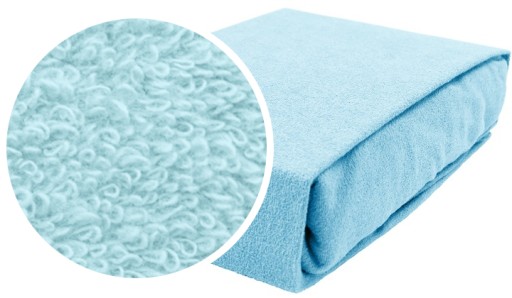 PRZEŚCIERADŁO FROTTE Z GUMKĄ DO ŁÓŻECZKA 120x60 PREMIUM BABYMAM